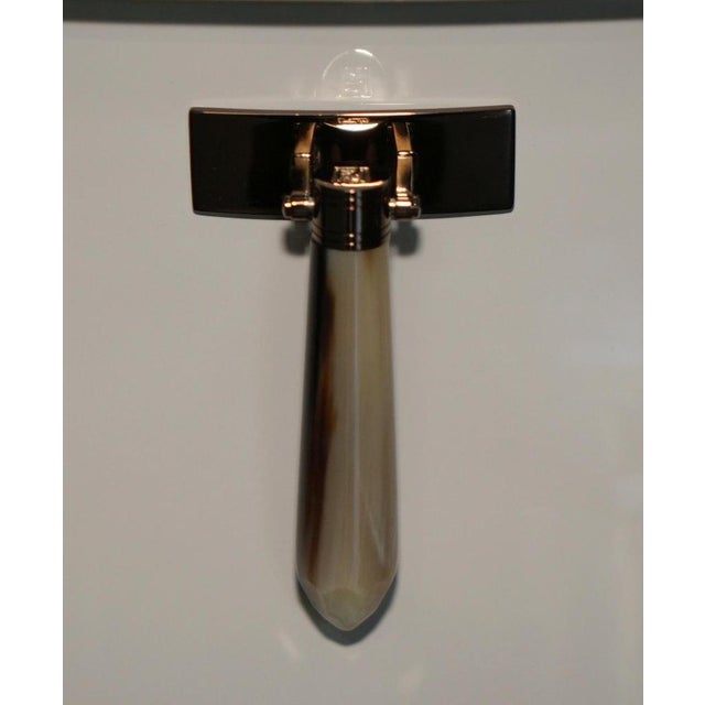 Gold Canova Bedside Tables from Fendi Casa, Set of 2 For Sale - Image 8 of 16