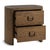 Farmhouse Modern Farmhouse Rounded Oak Nightstand For Sale - Image 3 of 8