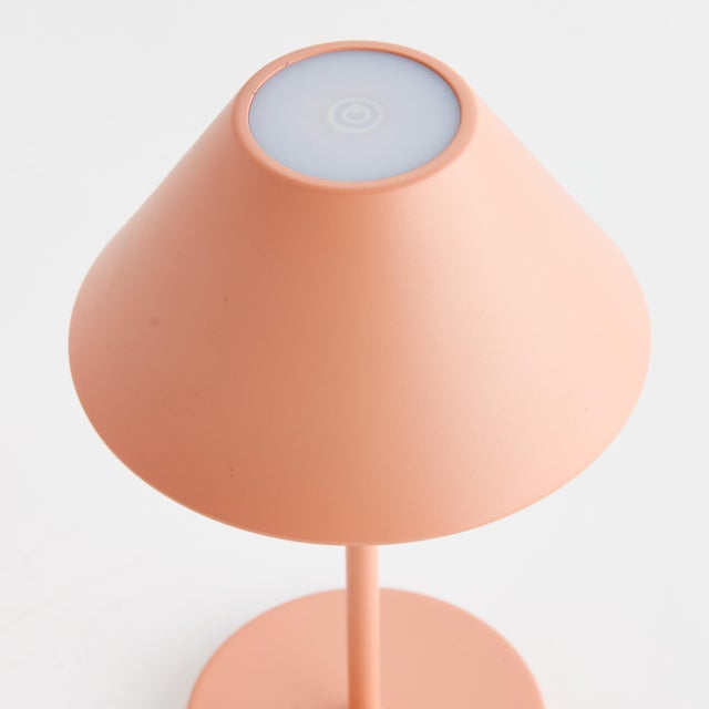Contemporary Alluna Cordless Led Lamp 10" - Melon For Sale - Image 3 of 6