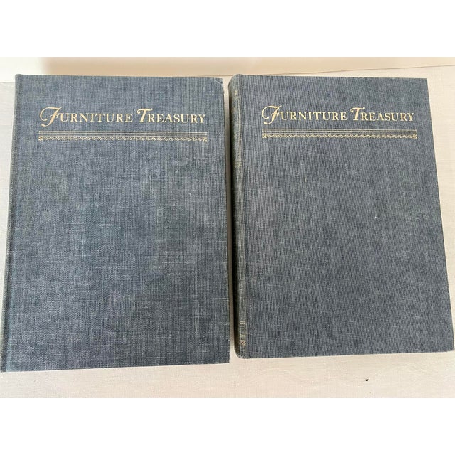 Mid 20th Century Furniture Treasury by Wallace Nutting - 2-Volume Hardcover Book Set Macmillan 1948 For Sale - Image 18 of 18