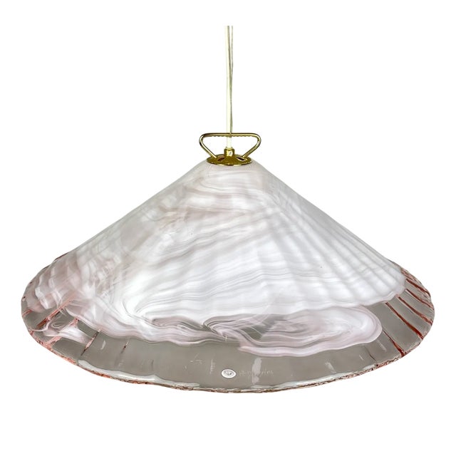 Vintage Murano Glass Pendant Lamp from La Murrina, Italy, 1970s For Sale
