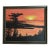 1974 Original Florida Highwayman Framed Sunset Painting by Deiorio For Sale
