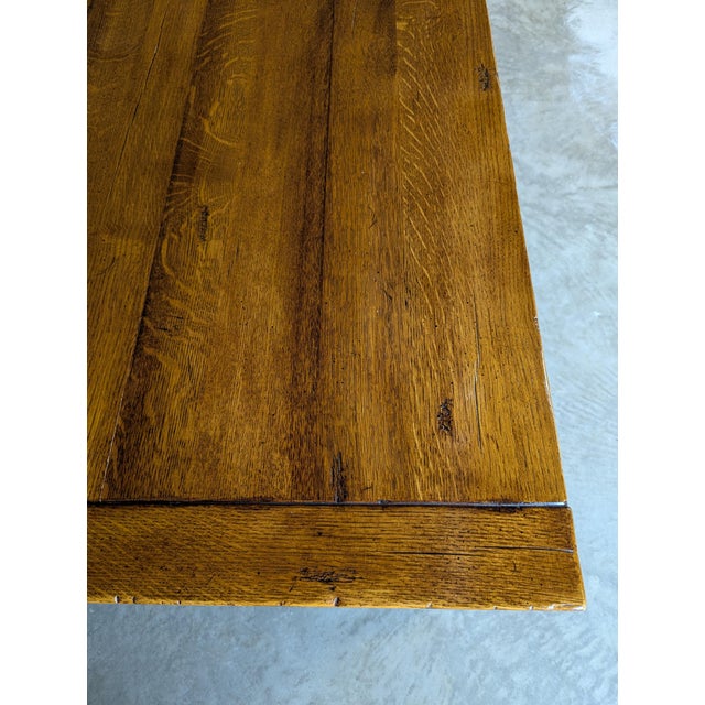 Wood Stickley Antiquities Collection Solid Oak 4-Drawer Shelby Storage Cocktail Coffee Table For Sale - Image 7 of 10