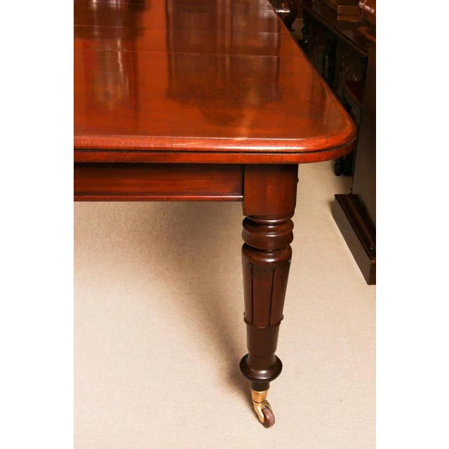 Antique William IV Dining Table and Balloon Back Chairs, Set of 17 For Sale - Image 6 of 18