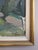 Blue Mid-Century Modern 'Fields Beyond' Vintage Swedish Semi-Abstract Landscape Oil Painting, Framed For Sale - Image 8 of 13