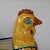 Yellow Vintage Talavera Mexican Pottery Huge Chicken Planter For Sale - Image 8 of 11