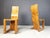 Vintage Pine Wood Dining Chairs, 1970s, Set of 6 For Sale - Image 9 of 12