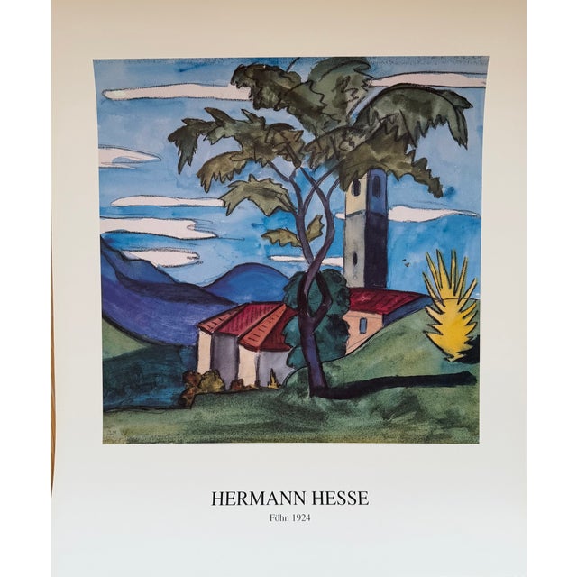 Add a refined literary and artistic accent to your collection with this print of Föhn by Hermann Hesse (1877–1962)....