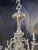 Neoclassical 1900 Caldwell Silver Plated Chandelier 6 Lights For Sale - Image 3 of 9