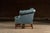 Vintage Tufted Leather Chesterfield Sofa in Blue For Sale In Chicago - Image 6 of 16