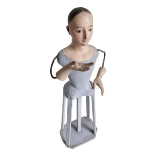 18th Century French Santos Cage Doll Figure For Sale