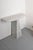 Alcm console in bianco carrara marble by bufalini design dimensions: d 78 x w 30 x h 75 cm. Materials: bianco carrara...