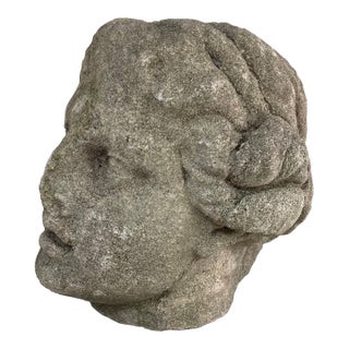 Stone Statuary Head of Venus For Sale