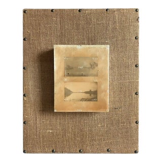 Rachel Denny Collage Painting Photographic Mixed Media Art Piece, 2003 For Sale