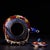 Vintage Ming Cloisonne Enamel Teapot – Red Ground Gilt Bat & Coin Motif For Sale In Los Angeles - Image 6 of 9