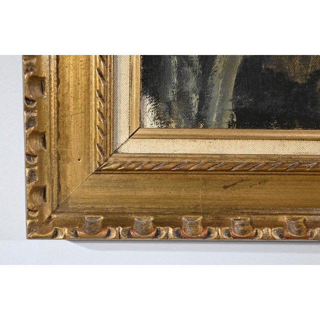 Le Pardon de la Joie Saint Guénolé, 1970s, Oil on Wood, Framed For Sale - Image 13 of 18