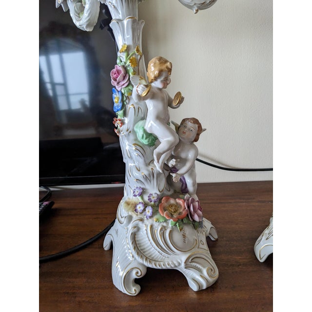 Beautiful ornate candle holders (right and left set). Adds elegance to any room or dining table. Add the elegance of the...