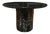 Modern Black Marble Two-Piece Side Table For Sale