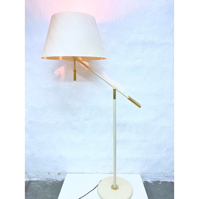 Metal Adjustable Floor Lamp by SLZ Team for Swiss Lamps International, 1980s For Sale - Image 7 of 16
