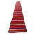 Vintage Hand Woven Colorful Runner For Sale