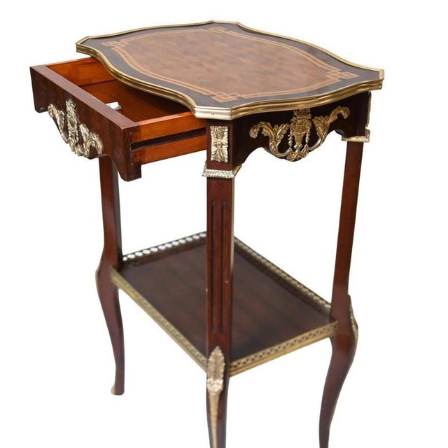 2000 - 2009 Louis XV French Cocktail Tables Side Table, Set of 2 For Sale - Image 5 of 7