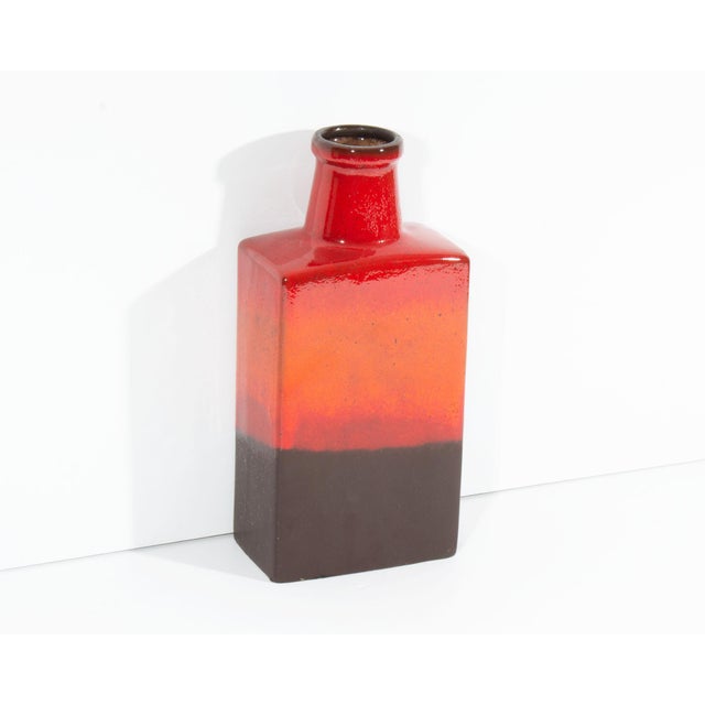 Scheurich Keramik Scheurich Keramik 281-30 West German Ceramic Bottle Vase For Sale - Image 4 of 7