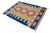 Turkish Rug Hand-Woven Oushak Kilim Rug Vintage but Unused Home Decor - 4'1" X 5'8" For Sale - Image 6 of 12