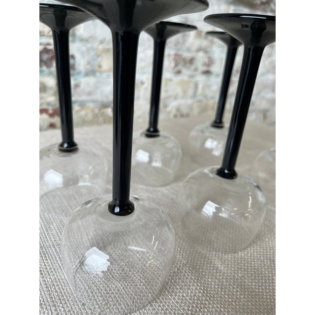 1960s Luminarc France Wine Glasses - Set of 6 For Sale In New York - Image 6 of 7