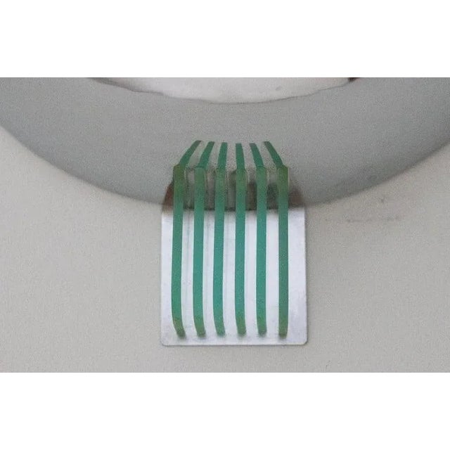 Chrome and Crystal Italian Sconces, 1960, Set of 2 For Sale - Image 6 of 13