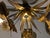 Mid-Century Modern Vintage French Brass Chandelier from Maison Jansen, 1970s For Sale - Image 3 of 11
