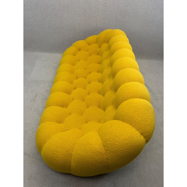 Yellow Three-Seater Bubble Sofa from Roche Bobois For Sale - Image 15 of 18