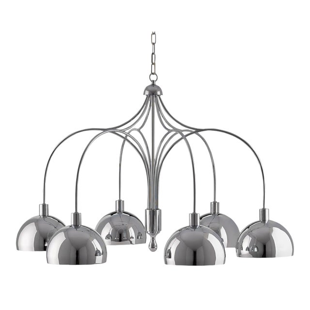 Currey & Company 3-Light Gambol Chandelier For Sale