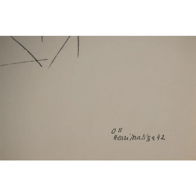 Modern Henri Matisse, Floral Ornament, Lithograph For Sale - Image 3 of 6