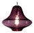 Venus Pendant Light from the Versuvius Collection in Lilac For Sale