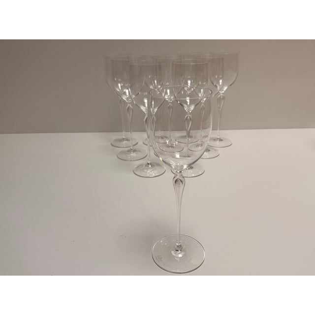 1990s Maitre White Wine Glass Set from Rosenthal, 1990s, Set of 10 For Sale - Image 5 of 11