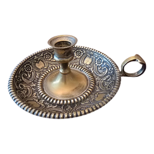 Antique E F Caldwell Style Candle Holder