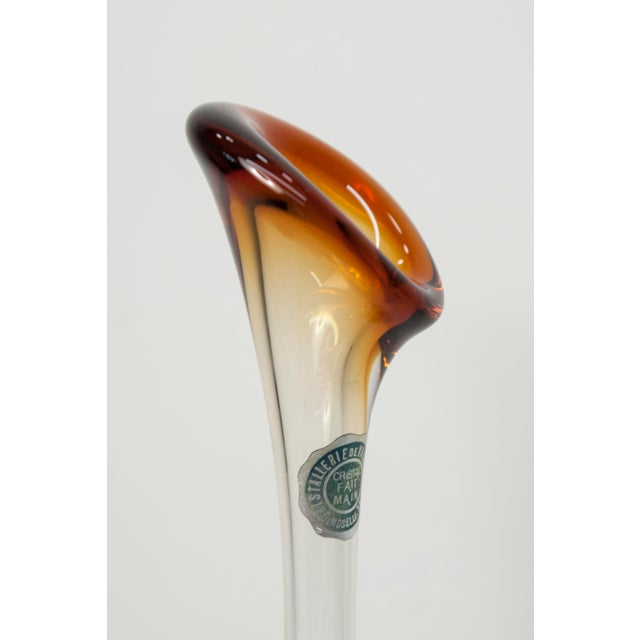Handmade Crystal Vase from Vallerysthal, 1960 For Sale - Image 4 of 13