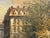 Brown 20th Century Vintage Paris Street Scene Oil Painting For Sale - Image 8 of 11
