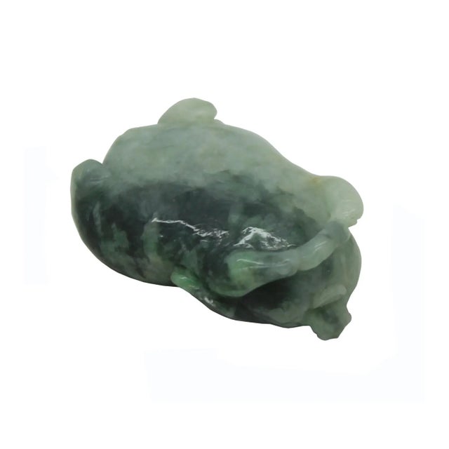1980s Jade Pendant With Chinese Lucky Zodiac Pig Figure For Sale - Image 5 of 6