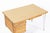 Brown Kem Weber Trimline Desk for Heywood Wakefield, Mid Century Modern Birch and Chrome Office Desk, 1950s For Sale - Image 8 of 16
