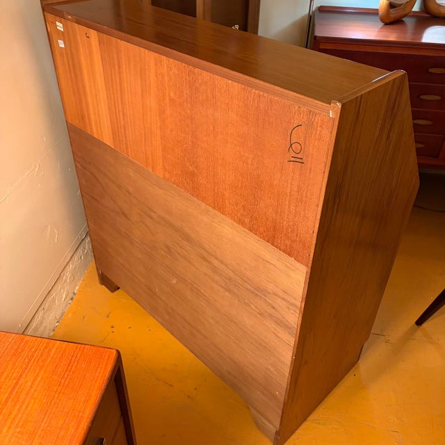 Nathan Furniture Vintage Teak Secretary Desk For Sale - Image 15 of 15