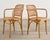 Wood Set of Four Thonet Prague Bentwood Armchairs by Josef Hoffman For Sale - Image 7 of 18