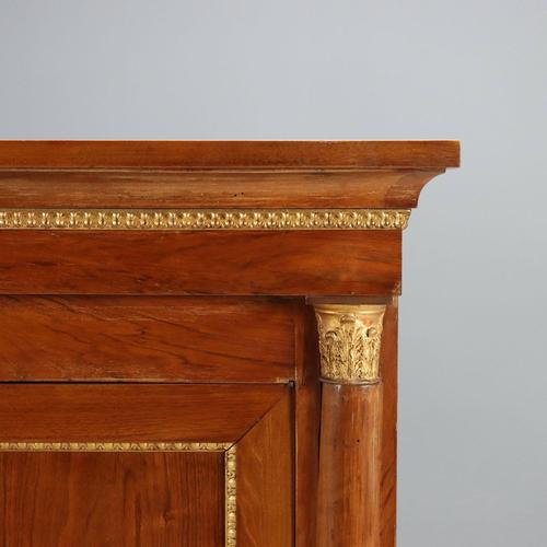 Empire Style Sideboard in Walnut For Sale - Image 6 of 11