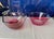 Shabby Chic 1970s Pink Glass Serving Bowls- Set of 2 For Sale - Image 3 of 5