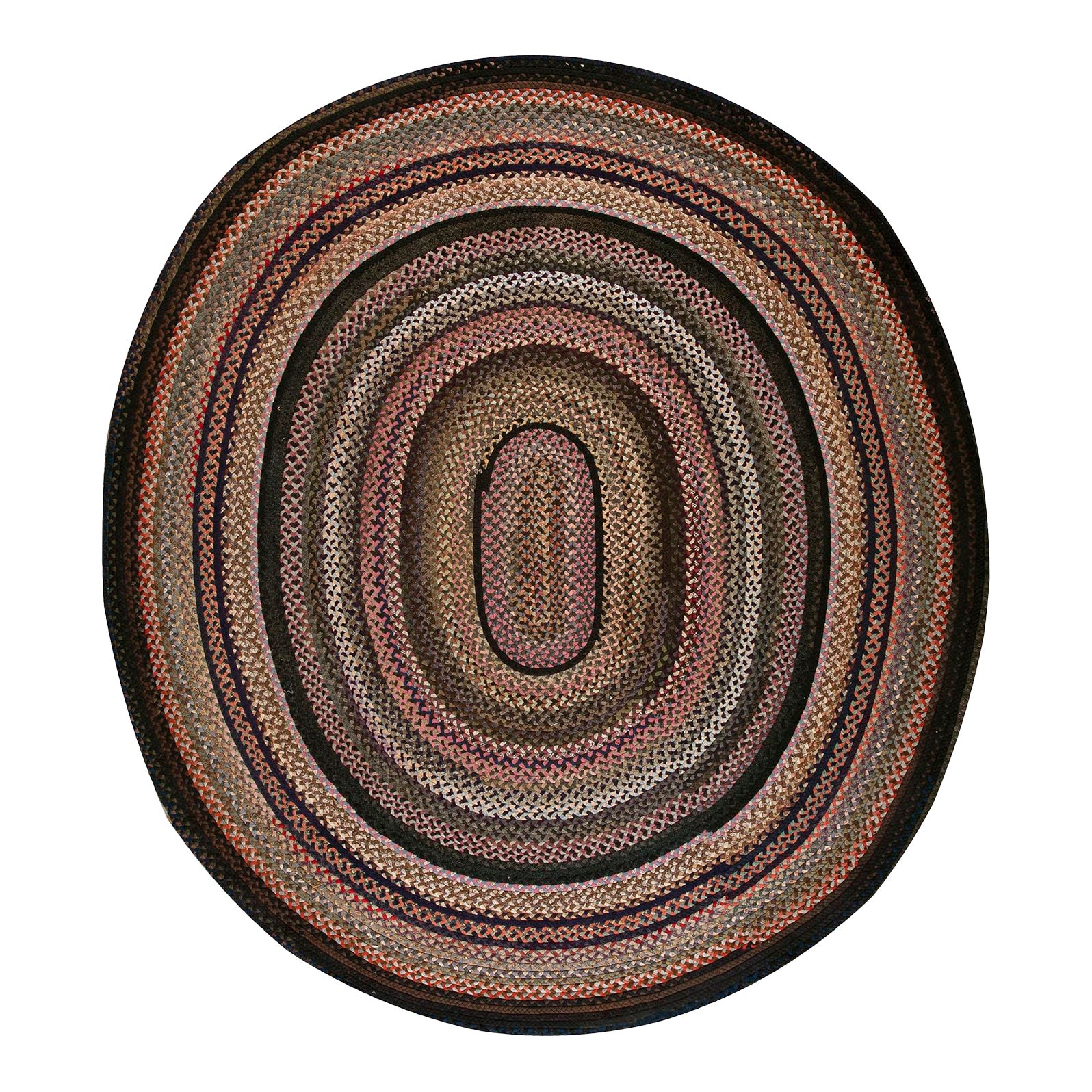 1930s American Braided Rug | Chairish