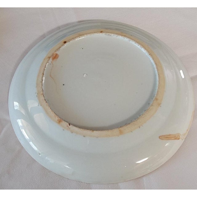 Late 19th Century Chinese Kangxi Style Famille Verte Peacock Porcelain Plates – Set of 7 For Sale In Raleigh - Image 6 of 13
