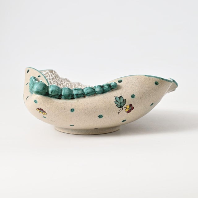 Mid-Century Italian Bowl from Deruta, 1960s For Sale - Image 6 of 14