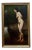 19th Century John George Brown Nude Female in a Wooded Landscape Oil Painting For Sale