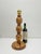 Table Lamp Pine Wood with Spheres, 1970s For Sale - Image 3 of 8