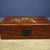 Brown Vintage Chinese Rosewood Jewelry Box With Mother-of-Pearl Floral Inlay For Sale - Image 8 of 9